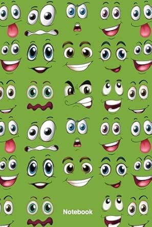 Different facial expressions NOTEBOOK: ADD TO CART and share with your friends and family. They make great holiday gifts for teachers,