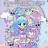 Creepy Kawaii Pastel Goth Coloring Book: Stress Relief Coloring Book For Adults, Teens, Kids | Perfect Gift For Happiness And Relaxation