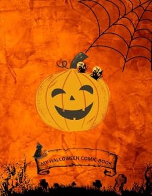 Halloweeen notebook.: With comic pages.