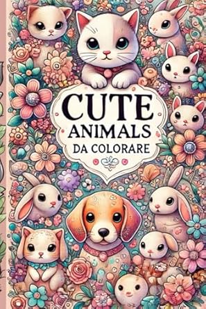Cute animals: Da colorare