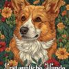 Erstaunliche Hunde Malbuch: Unglaubliche Hunde Malvorlagen Für Erwachsene, Frauen, Perfekte Geschenke Zur Stressbewältigung Und Achtsamkeit