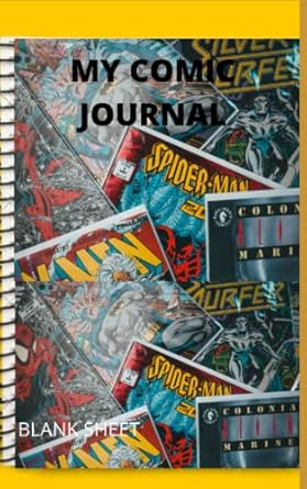 MY COMIC JOURNAL: BLANK SHEET