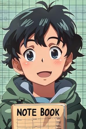 Notebook: Cute Anime Boys Journal | 6x9 IN, 110 Pages.