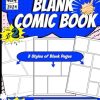 Comic Craft Mastery Blank Comic Book: (Vol. 2) Unleash The Artist Within - Create Your Own Comic Adventures - Learn How To Draw Emotions on Faces (12 characters) – Large Format 8.5x11 in