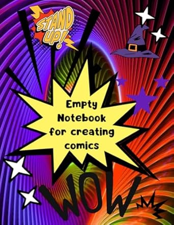 Empty Notebook for creating comics for kids: Blanc Comic notebook for creating amazing adventures