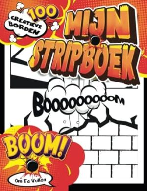 Sketch Book Voor Kinderen: Maak Sneller Je Eigen Stripboek Met Creatieve Sjablonen