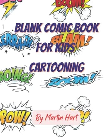 Blank Comic Book For Kids Cartooning