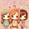 Learn to Draw Kawaii Girls for Beginners: Book On How To Easily Draw Original And Adorable Kawaii Girls - A Step-by-Step Drawing Guide for Kids, ... Anime, Manga, Cartoon, Super Cute girls ...)