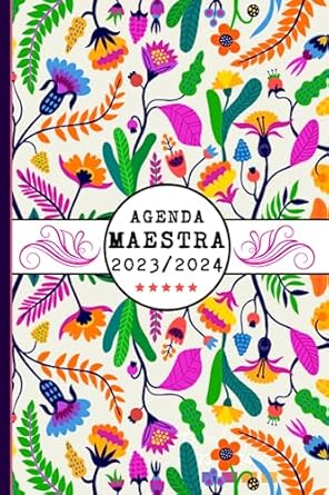 Agenda Maestra 2023-2024: Planner dell'insegnante dal 01 settembre 2023 al 30 giugno 2024 | regalo per insegnante | Pianificatore di lezioni per insegnanti.