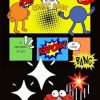 Kapow Blank Comic Book: 5 Different styles, 125 pages, Create your own comics