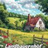 Kreativer Zufluchtsort Landbauernhof Malbuch: Creative Haven Country Farm Malvorlagen, Skurrile Designs Für Künstlerische Freude Und Ländliche Harmonie
