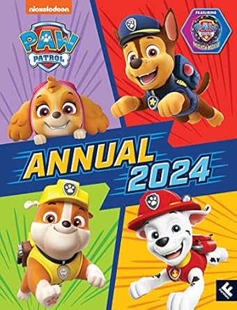 Paw Patrol Annual 2024: Brand-New Illustrated Gift Annual for Children, perfect for fans of the hit Nickelodeon TV show aged 2, 3, 4, 5 years