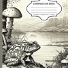 Composition Notebook: Toad Frog and Mushroom Graphic / Adorable Artistic Quality Journal / College Ruled: Ideal for School, Work or College/ 110 pages