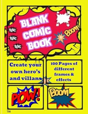 Blank Comic Book