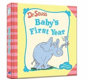 Dr Seuss Baby Record Book