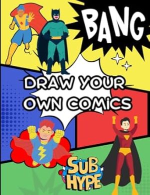 Blank Comic Book for kids