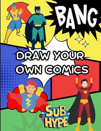 Blank Comic Book for kids