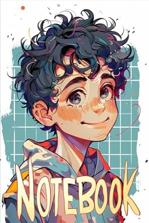 Notebook: 6x9 IN Cute Anime Boys Journal | 110 Pages.