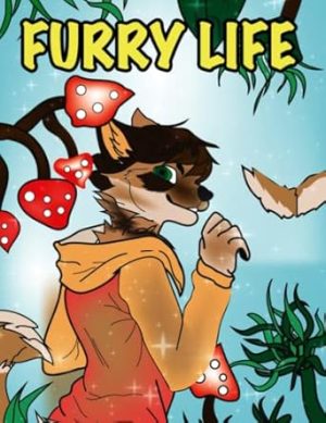 Furry Life: An Adult Coloring Book With Adorable furry portrait Illustrations For Stress Relief and Relaxation
