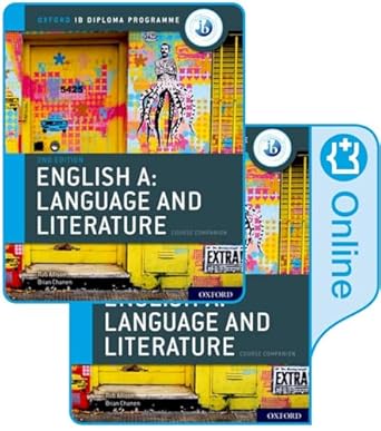 IB English A: Language and Literature Print and Online...