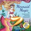 Mermaid Magic: An Underwater Coloring Adventure: Mermaid Coloring Book with Beautiful Anime Manga Fantasy Coloring Page Designs for Hours of Relaxation, Stress Relief, & Creative Fun