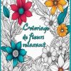 Coloriage de fleurs relaxant: Coloriage anti-stress