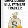 Simple Monthly Bill Payment Tracker