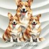 Chronic Health Diary Notebook: Pembroke Welsh Corgi: Personal Record Log Journal: Simple-Organised-Complete: Track All Your Important Medical ... Additional Features To Optimize Your Records.