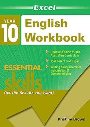 Excel Essential Skills: English Workbook Year 10