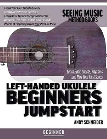 Left-Handed Ukulele Beginners Jumpstart: Learn Basic Chords, Rhythms and Play Your First Songs