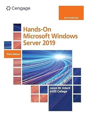 Hands-On Microsoft® Windows Server 2019