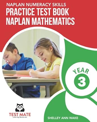 NAPLAN NUMERACY SKILLS Practice Test Book NAPLAN Mathematics Year 3