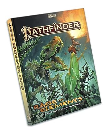 Paizo Pathfinder Rage of Elements Book Second Edition - Hardcover - 15 August 2023
