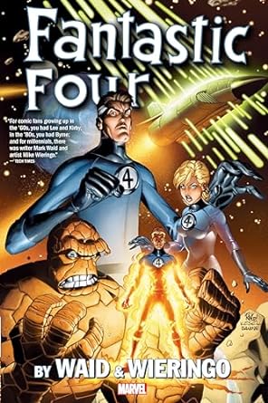 FANTASTIC FOUR BY WAID & WIERINGO OMNIBUS WIERINGO FIRST ISSUE COVER [NEW PRINTING]
