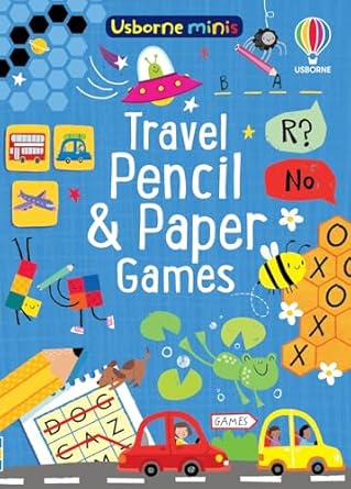 Mini Books Travel Pencil & Paper Games