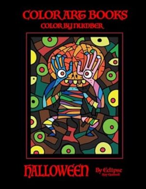 Halloween - Color By Number Book : Standard paper edition