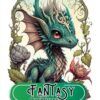 Fantasy Creatures Coloring Book: A Coloring Book for Teens and Adults featuring over 50 Adorable Creepy Monsters, Critters , Dragons, Gnomes and ... Lovers for Relaxation and Stress Relief