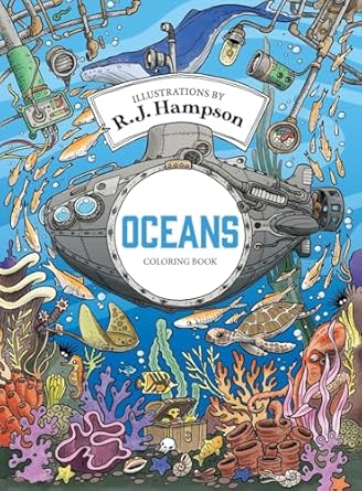 Oceans Coloring Book