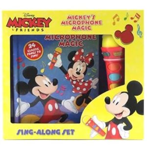 Disney Mickey & Friends: Mickey's Microphone Magic Sing-Along Sound Book Set: Sing-Along Set