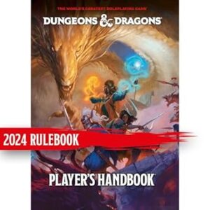 D&D Dungeons & Dragons Dungeon Players Handbook Hardcover: Players Handbook Hard Cover (2024)