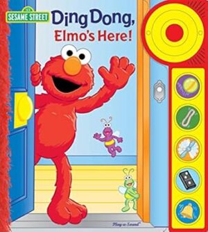 Sesame Street - Ding Dong, Elmo's Here! Sound Book - PI Kids