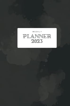 Ultra minimalist masculine 2023 calendar: Dated planner 2023 a bit more masculine