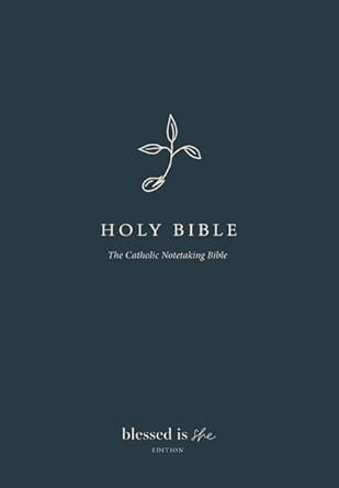 The Catholic Notetaking Bible: Blessed is She Edition (NABRE)