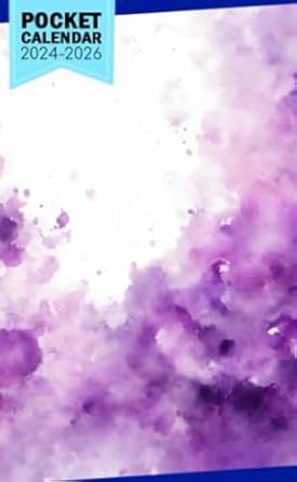 Pocket Calendar 2024 - 2026 With Moon Phase: Three-Year Monthly Planner for Purse , 36 Months from January 2024 to December 2026 | Astronauts | Geological exploration | Monster with tentacles