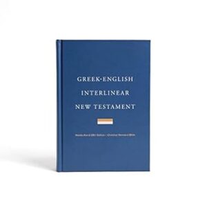 Greek-English Interlinear CSB New Testament, Hardcover