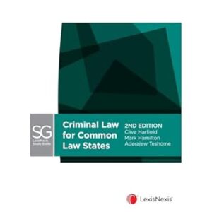 LexisNexis Study Guide: Criminal Law for Common Law States, 2nd edition