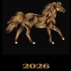 2026 14 Month Calendar Journal Monthly Planner Chinese Lunar New Year of the Horse: Paperback Book Includes December 2025 - January 2027 Chinese Zodiac