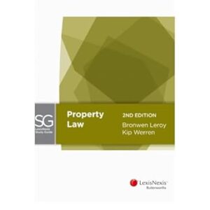 LexisNexis Study Guide: Property Law, 2nd edition