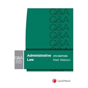LexisNexis Questions and Answers: Administrative Law, 4th edition (Paperback)