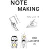 ACTIVE RECALL NOTE MAKING: Active Recall, Note-taking Notebook, Study Planner, Mind Mapping, Topper's notebook, stationary, Revision notebook